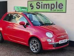 Red Used 2015 Fiat 500 Lounge Hatchback | £4,850 (Good price)