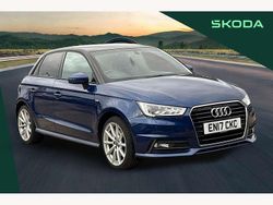 Blue Used 2017 Audi A1 S-Line Hatchback | £10,970 (Fair price)