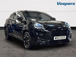 Black Used 2023 Ford Puma ST-Line X SUV | £17,000 (Fair price)