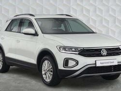White Used 2022 VW T-Roc Life SUV | £20,598 (Fair price)