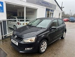 Black Used 2013 VW Polo Match Hatchback | £5,395 (A bit pricey)