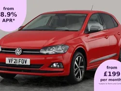 Red Used 2021 VW Polo Beats Hatchback | £14,164 (Fair price)