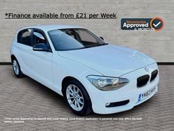 White Used 2013 BMW 116 Comfort Edition Hatchback | £4,295 (Fair price)
