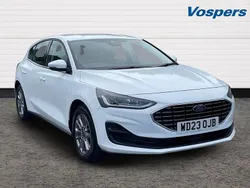 White Used 2023 Ford Focus Titanium Hatchback | £17,880 (Fair price)