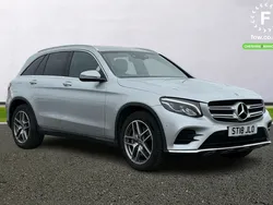 Silver Used 2018 Mercedes GLC220 Active Estate | £20,799 (Fair price)