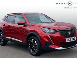 Red Used 2021 Peugeot 2008 Allure SUV | £14,413 (Fair price)