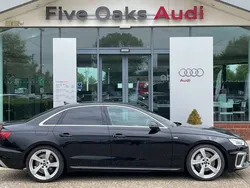 Black Used 2022 Audi A4 S-Line Sedan | £24,290 (Fair price)