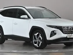 White Used 2021 Hyundai Tucson Premium SUV | £19,999 (Good price)
