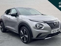Silver Used 2022 Nissan Juke Tekna+ SUV | £17,603 (Fair price)