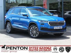 Blue Used 2022 Skoda Kodiaq SE L Executive SUV | £28,790 (Fair price)