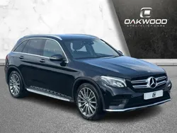 Black Used 2018 Mercedes GLC250 AMG line SUV | £14,995 (A bit pricey)