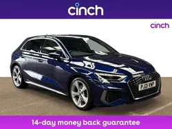 Blue Used 2021 Audi A3 S-Line Hatchback | £17,489 (Fair price)