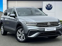 Silver Used 2021 VW Tiguan Allspace Life SUV | £19,790 (Good price)