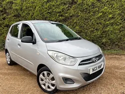 Silver Used 2011 Hyundai i10 Classic Hatchback | £1,485 (Good price)