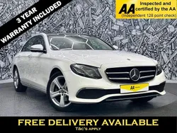 White Used 2019 Mercedes E220 Premium Plus Sedan | £18,995 (Fair price)