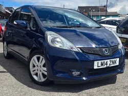 Blue Used 2014 Honda Jazz EX Hatchback | £8,195 (Fair price)