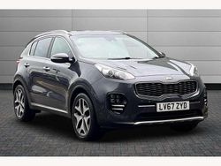 Grey Used 2017 Kia Sportage GT-Line SUV | £13,895 (Fair price)