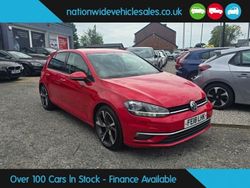 Red Used 2018 VW Golf VII GT Hatchback | £11,061 (Fair price)