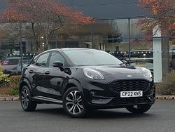 Black Used 2022 Ford Puma ST-Line Hatchback | £15,998 (Fair price)