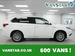 White Used 2020 Mitsubishi Outlander P-HEV Plus | £15,989 (A bit pricey)