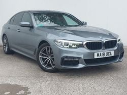Blue Used 2018 BMW 520 M Sport Sedan | £19,998 (Fair price)