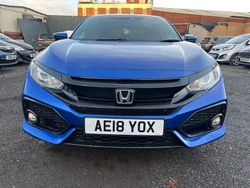 Blue Used 2018 Honda Civic SR Hatchback | £7,450 (Super price)