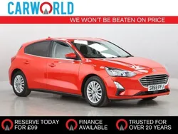 Red Used 2020 Ford Focus Titanium Hatchback | £9,900 (Good price)