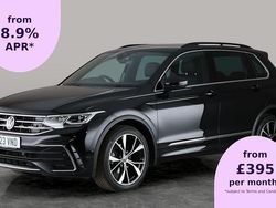 Black Used 2023 VW Tiguan R-line SUV | £26,394 (Fair price)