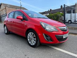Red Used 2013 Vauxhall Corsa Hatchback | £2,995 (Good price)