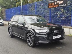 Black Used 2022 Audi Q7 Black Edition SUV | £40,990 (Fair price)