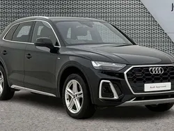 Black Used 2021 Audi Q5 S-Line SUV | £30,602 (Fair price)
