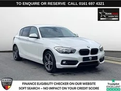 White Used 2018 BMW 120 Sport Line Hatchback | £8,970 (Good price)