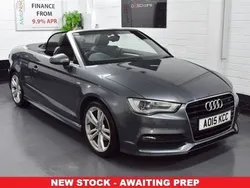 Grey Used 2015 Audi A3 Cabriolet S-Line Cabriolet | £9,950 (Fair price)