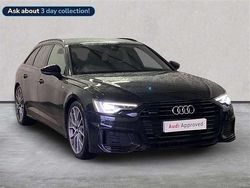 Black Used 2021 Audi A6 Black Edition Estate | £30,940