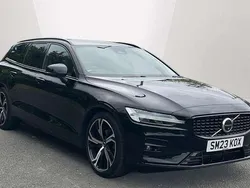 Black Used 2023 Volvo V60 Plus Estate | £31,636 (Fair price)