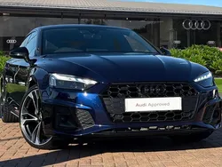 Blue Used 2022 Audi A5 Black Edition Coupe | £29,490 (Expensive)