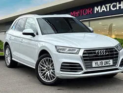 White Used 2019 Audi Q5 S-Line SUV | £21,990 (Good price)