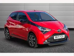 Red Used 2021 Toyota Aygo Trend Hatchback | £10,801 (Fair price)