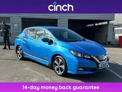 Blue Used 2019 Nissan Leaf Tekna Hatchback | £9,049 (Fair price)