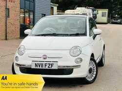 Silver Used 2011 Fiat 500 Hatchback | £2,495