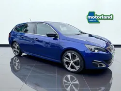 Blue Used 2017 Peugeot 308 GT-line Estate | £8,499 (Expensive)