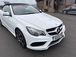 White Used 2015 Mercedes E400 AMG line Cabriolet | £15,000