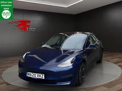 Blue Used 2020 Tesla Model 3 Long Range AWD Sedan | £13,500 (Good price)