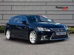 Black Used 2019 Lexus CT200h Hatchback | £13,500 (Fair price)