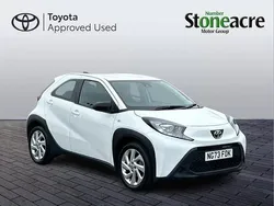 White Used 2023 Toyota Aygo PURE Hatchback | £15,000 (Fair price)
