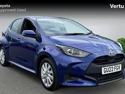 Blue Used 2022 Toyota Yaris Hybrid Hatchback | £16,150 (Good price)