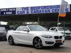 White Used 2016 BMW 218 Sport Line Cabriolet | £13,995 (A bit pricey)