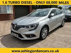 Silver Used 2017 Renault Mégane GrandTour Dynamique Estate | £7,999 (Fair price)