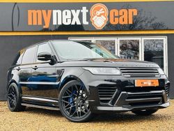 Black Used 2018 Land Rover Range Rover Sport SVR SUV | £42,995 (A bit pricey)