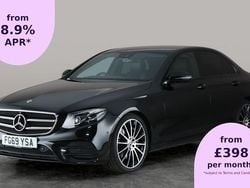 Black Used 2019 Mercedes E350 AMG line Sedan | £24,672 (Fair price)